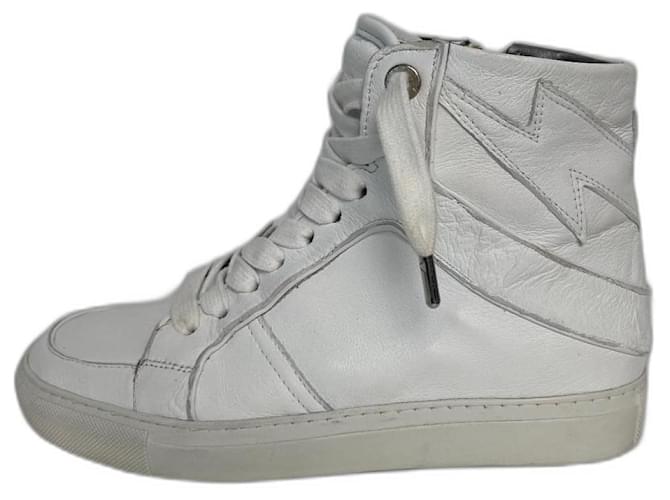 Zadig & Voltaire Sneakers White Leather  ref.993736