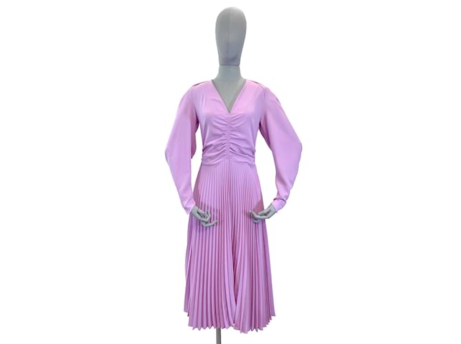 Autre Marque JEAN PATOU  Dresses FR 38 Polyester Purple  ref.993838