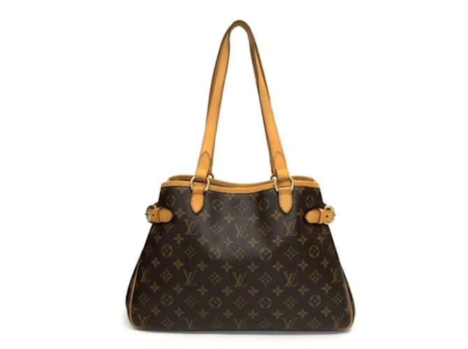 Brown Louis Vuitton Monogram Batignolles Horizontal Shoulder Bag