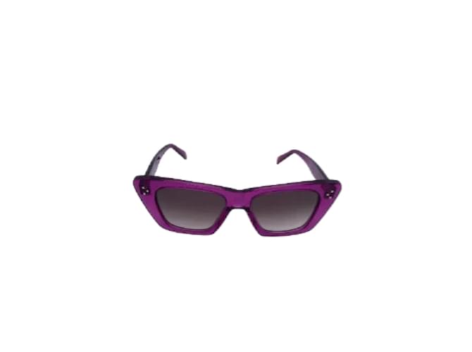 Edge Céline Gafas de sol CELINE T.  el plastico Púrpura Plástico  ref.994003