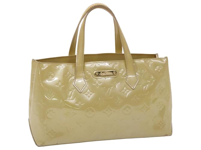 Louis Vuitton Wilshire Yellow Patent leather  ref.994531