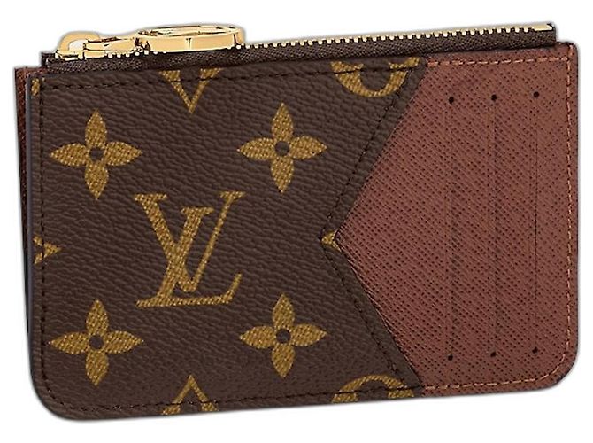 Tarjetero Louis Vuitton Romy Monogram Canvas Marrón Castaño