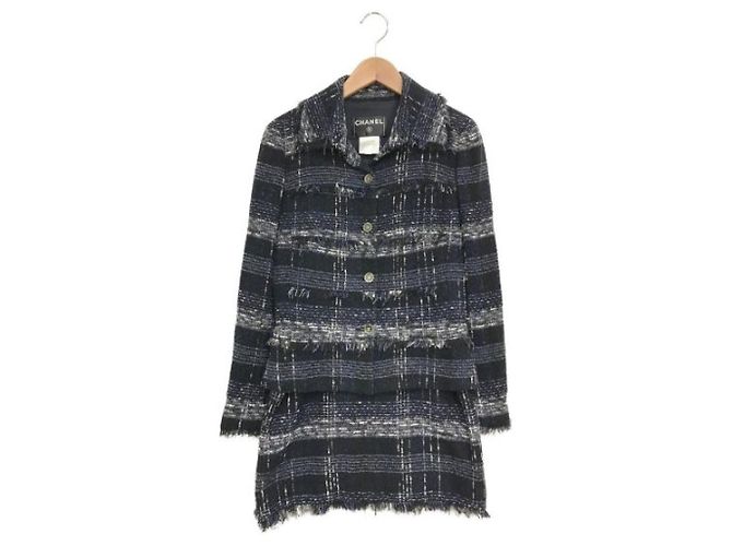 *** Abito CHANEL in tweed Blu navy