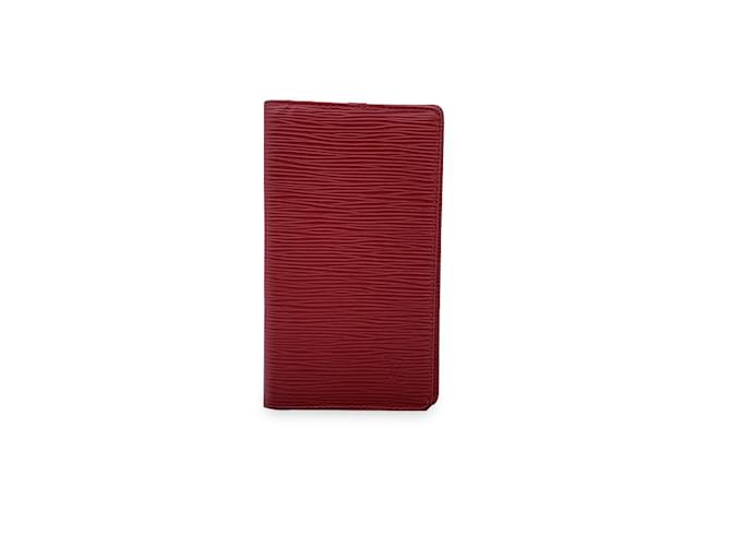 louis vuitton wallet Red Leather ref.995201 - Joli Closet
