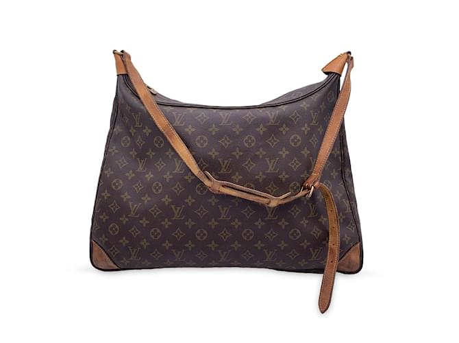 LOUIS VUITTON Monogram M51265 Boulogne Shoulder Bag Brown Vintage