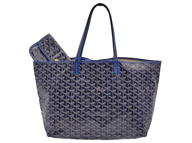 Goyard Goyard handbag Shopping Saint Louis PM blue  ref.995773