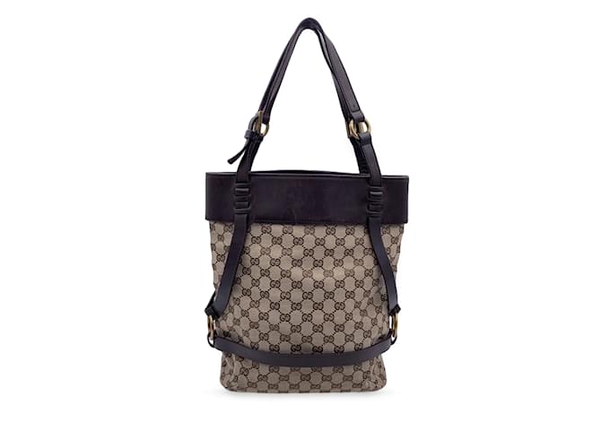 Gucci handbag bag 107757 GUCCISSIMA HAND BAG PURSE MONOGRAM CANVAS