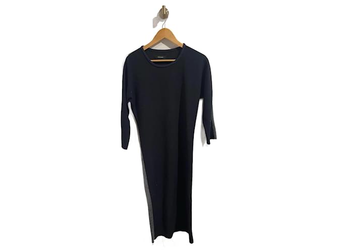 ISABEL MARANT Robes T.International S Laine Bleu  ref.996174