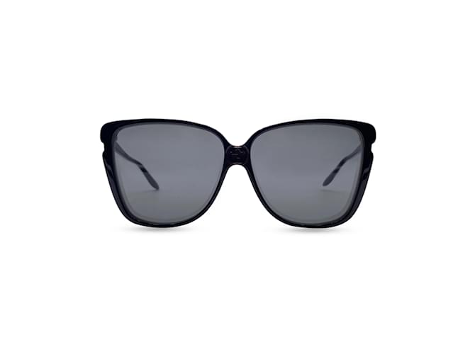 Gucci Acetato nero GG0709S 002 Butterfly Sunglasses 63/14 150MM Plastica  ref.996273