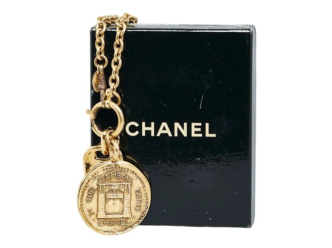 Chanel 31 Collar de cadena Rue Cambon Dorado