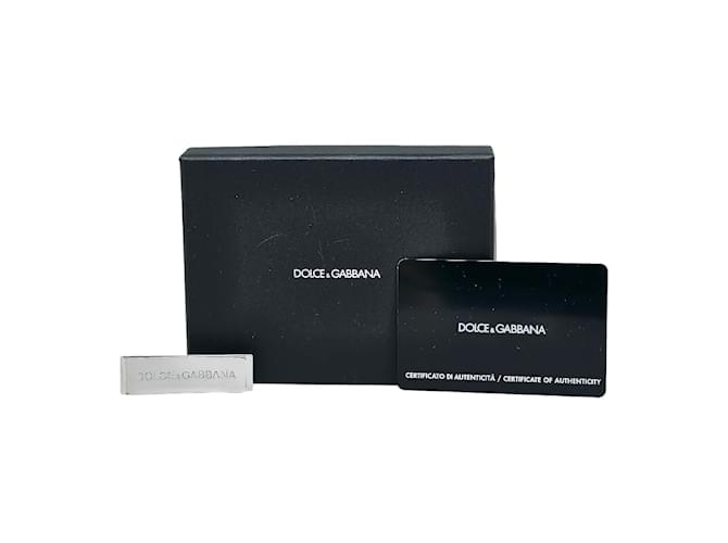 Dolce & Gabbana Clip para billetes plateado Plata Metal  ref.996297