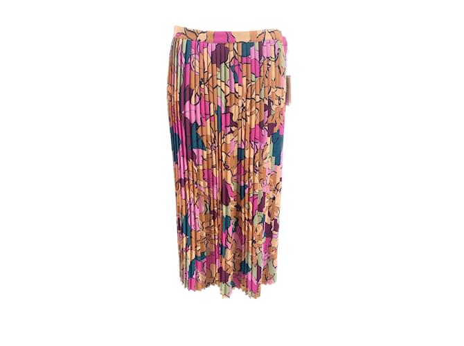 DRIES VAN NOTEN  Skirts T.fr 40 cotton Multiple colors  ref.996331