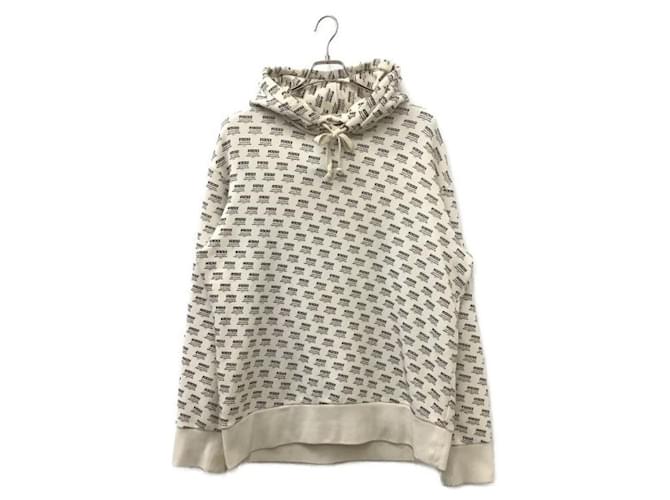 *** GUCCI  mini logo pullover hoodie White  ref.996488