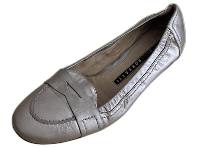 Fratelli Rosseti Ballerinas Beige Leder  ref.996791