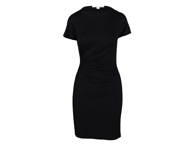 DIANE VON FURSTENBERG MIDIKLEID Schwarz