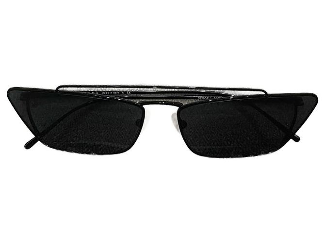 PRADA Sunglasses T.  Metal Black