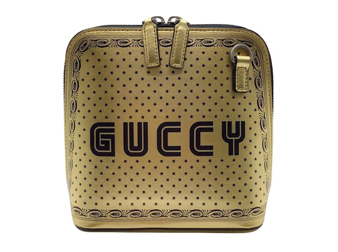 Gucci Women's Guccy Sega Script Dome Mini Crossbody Bag