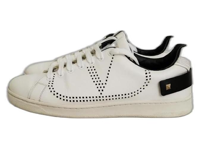 Valentino Garavani Sneakers White Leather  ref.997358