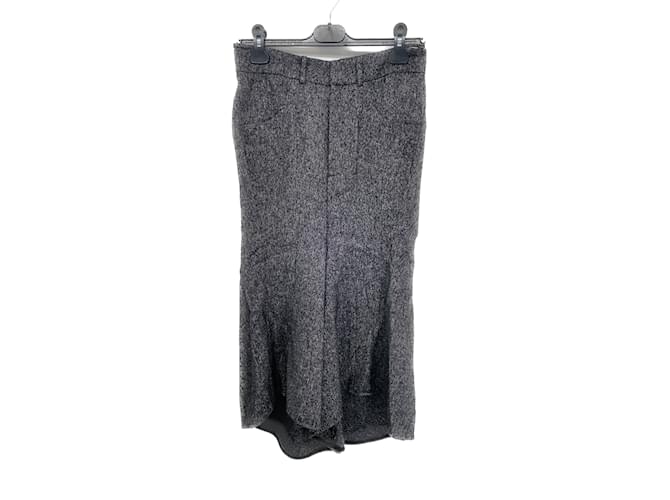 PETAR PETROV  Skirts T.fr 34 WOOL Grey  ref.997562