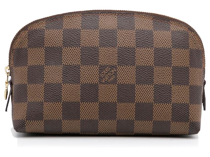 Louis Vuitton Damier Ebene Cosmetic Pouch - Brown Cosmetic Bags