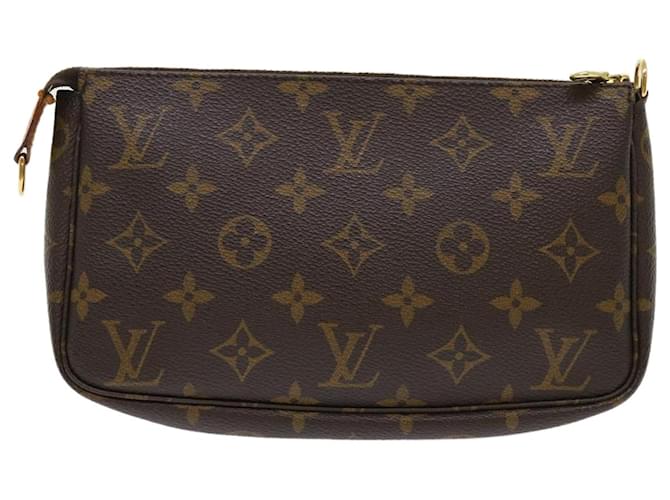 Zippy Louis Vuitton Pochette Accessoires Brown Cloth  ref.997669