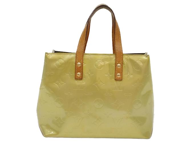 Louis Vuitton Reade Green Patent leather  ref.997834