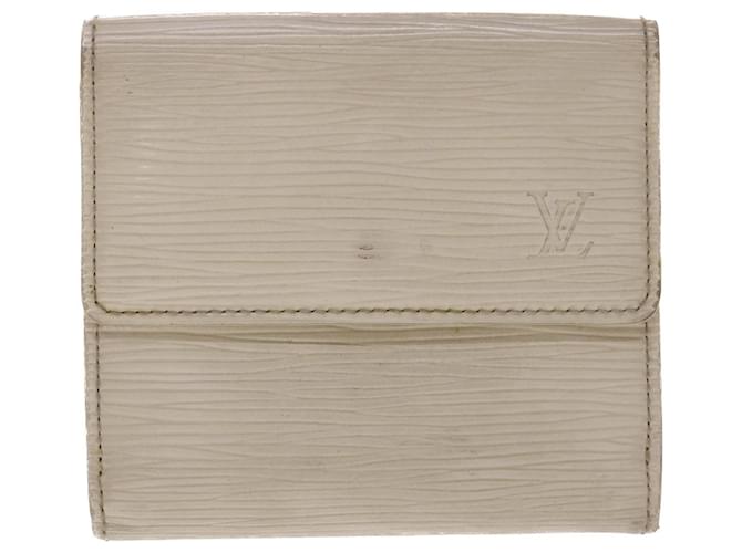 Louis Vuitton Portefeuille White Leather  ref.997967
