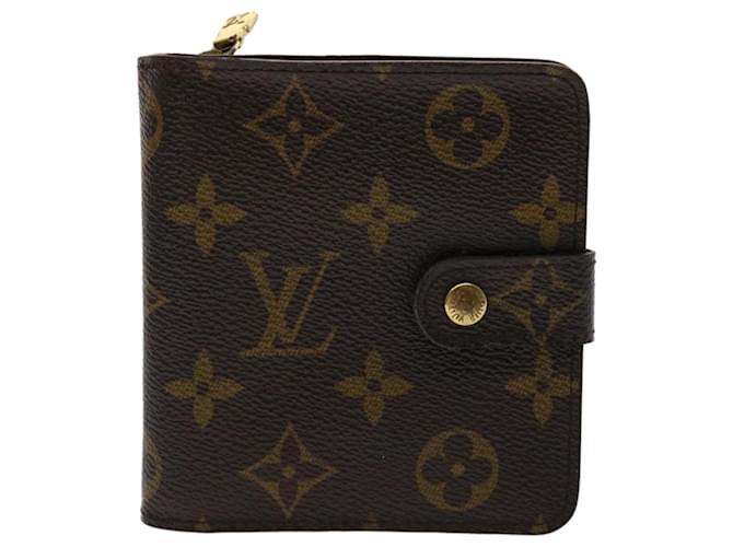 Louis Vuitton Portefeuille zippy Brown Cloth  ref.998118