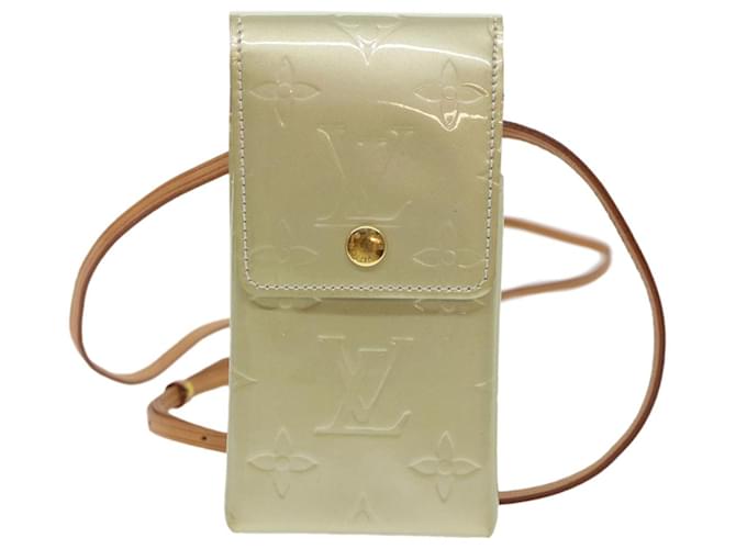 Louis Vuitton LV Bronze Vernis Cell Phone Case Cigarette Pouch