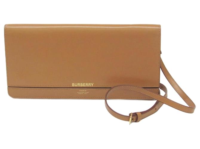 BURBERRY Brown Leather  ref.998268