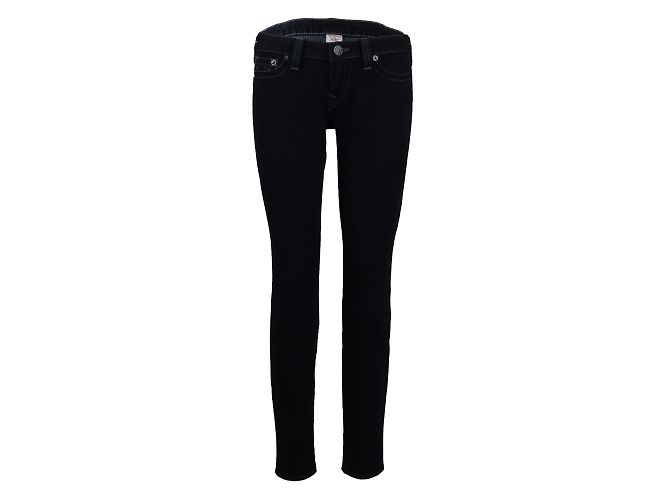 True Religion Low Waist Denim Pants Blue