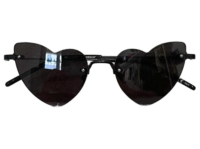 SAINT LAURENT  Sunglasses T.  metal Black  ref.998438