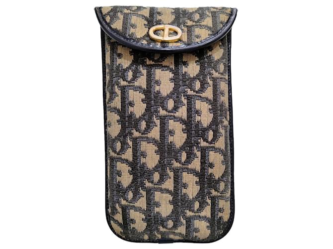 Dior borse, portafogli, casi Blu navy Tela  ref.998680