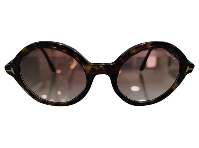 Tom Ford occhiali da sole Marrone Plastica  ref.998686