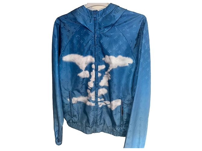 Louis Vuitton Cloud Monogram White Light blue