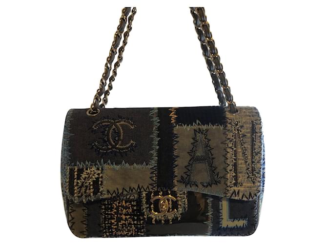 Chanel Patchwork Jumbo Classic Flap Bag - Limited Edition