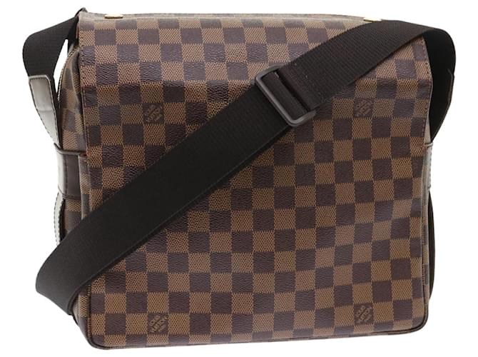 Buy Louis Vuitton Bag Damier Ebene Canvas Naviglio Shoulder Messenger Bag