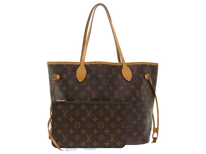 LOUIS VUITTON Monogramme Neverfull MM Tote Bag M40156 Auth LV 47905 Toile  ref.998986