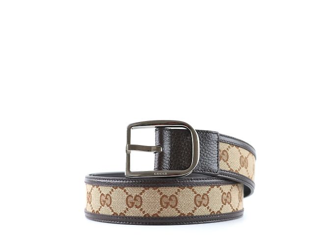GUCCI Gürtel T.cm 75 Leder