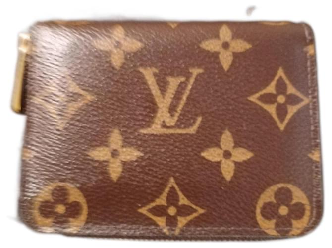 Zippy Louis Vuitton M60067 Monogramm Leder  ref.999137