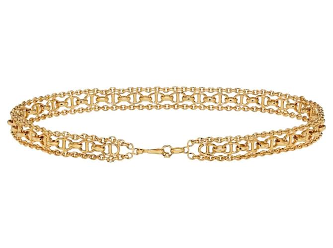 Dior Halsketten Golden Stahl  ref.999287