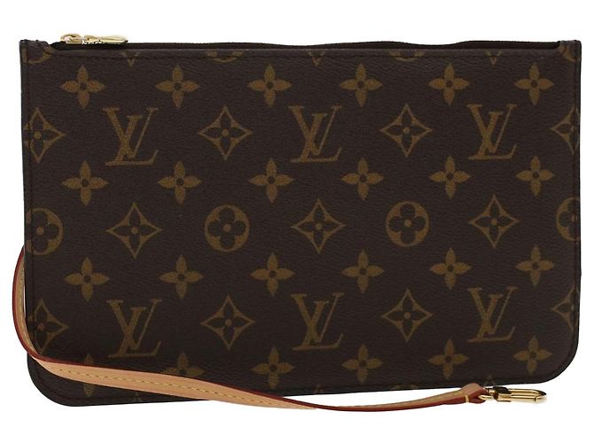 LOUIS VUITTON Monogram Neverfull MM Pouch Accessory Pouch LV Auth 47457