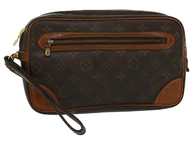 Bolso de mano M con monograma Marly Dragonne PM de LOUIS VUITTON51827 LV Auth th3808 Lienzo  ref.999321