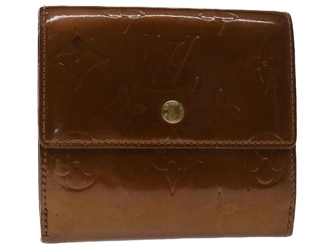louis-vuitton vernis wallet bronze