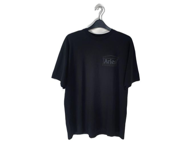 Autre Marque Camiseta Aries de algodão preta Preto