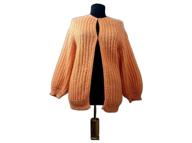 Baum und Pferdgarten Cardigan Orange Mohair