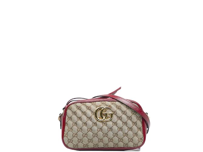 Gucci Marmont Small GG Canvas Shoulder Bag