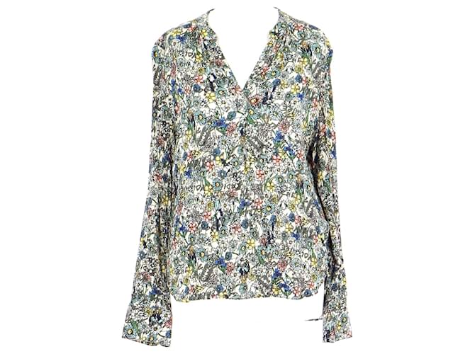 Zadig & Voltaire Wrap blouse Multiple colors Viscose  ref.999719