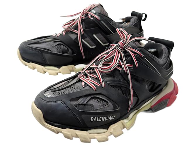 Balenciaga Track Sneakers in Red for Men