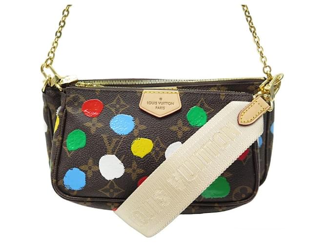 Louis Vuitton x Yayoi Kusama Multi Pochette Accessoires Black